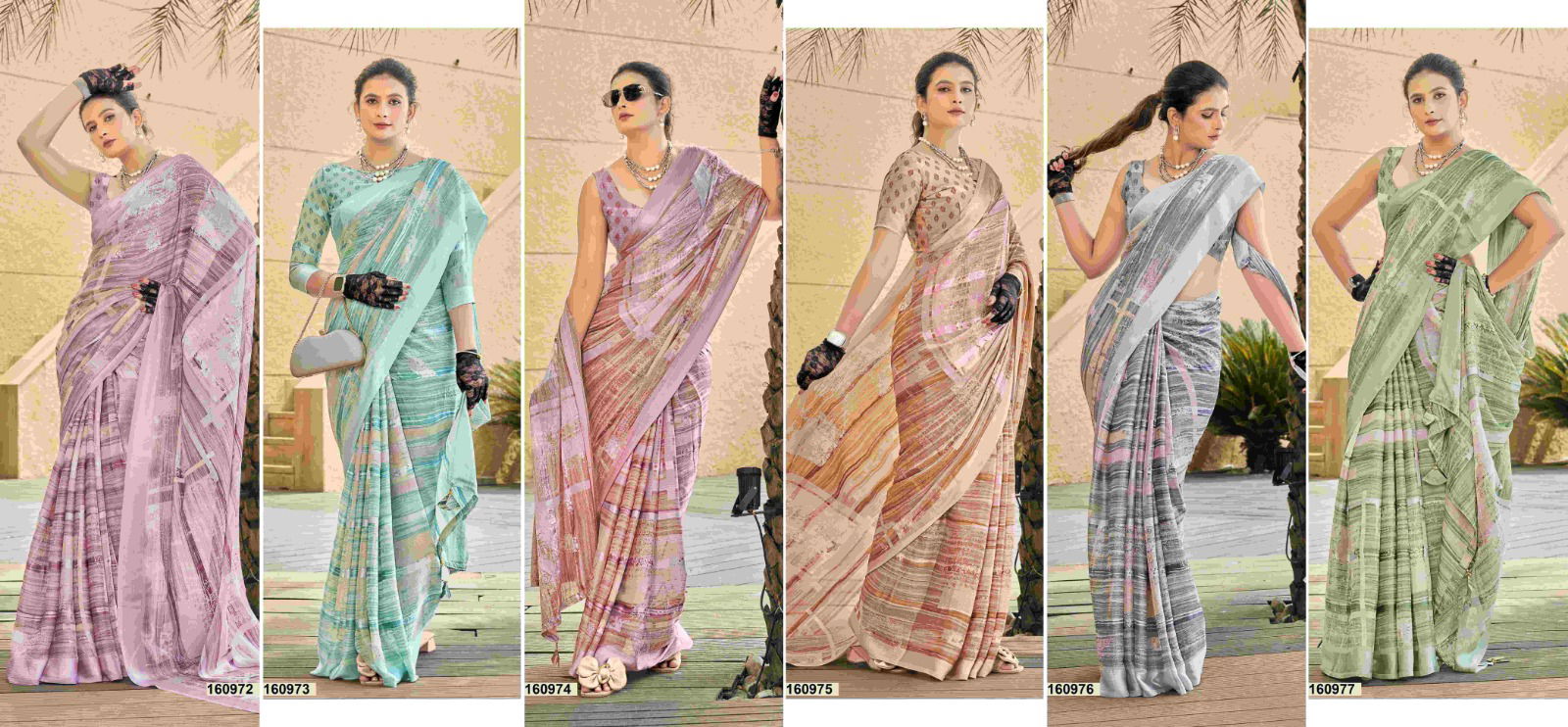 Isckon By Vallabhi Printed Georgette Sarees Wholesale Price In Surat